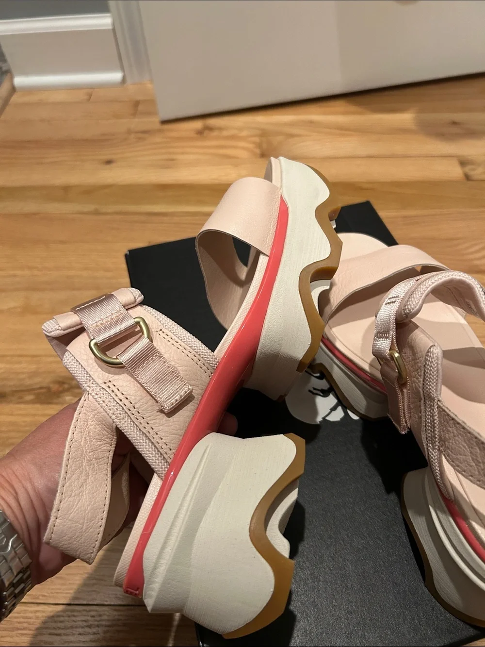 Sorel platform sandals